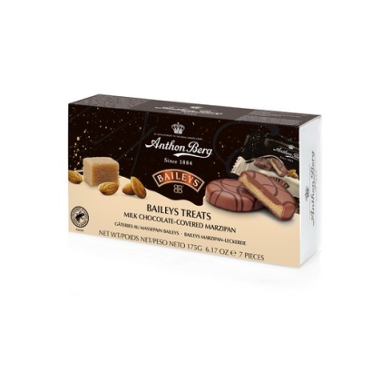 Anthon Berg Шоколадови бонбони Baileys с млечен шоколад и марципан 175г