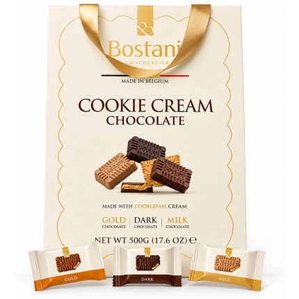 Cookie cream chocolate bostani