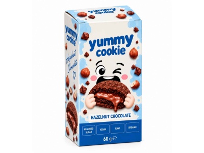 Yummy Cookie Hazelnut Chocolate Box